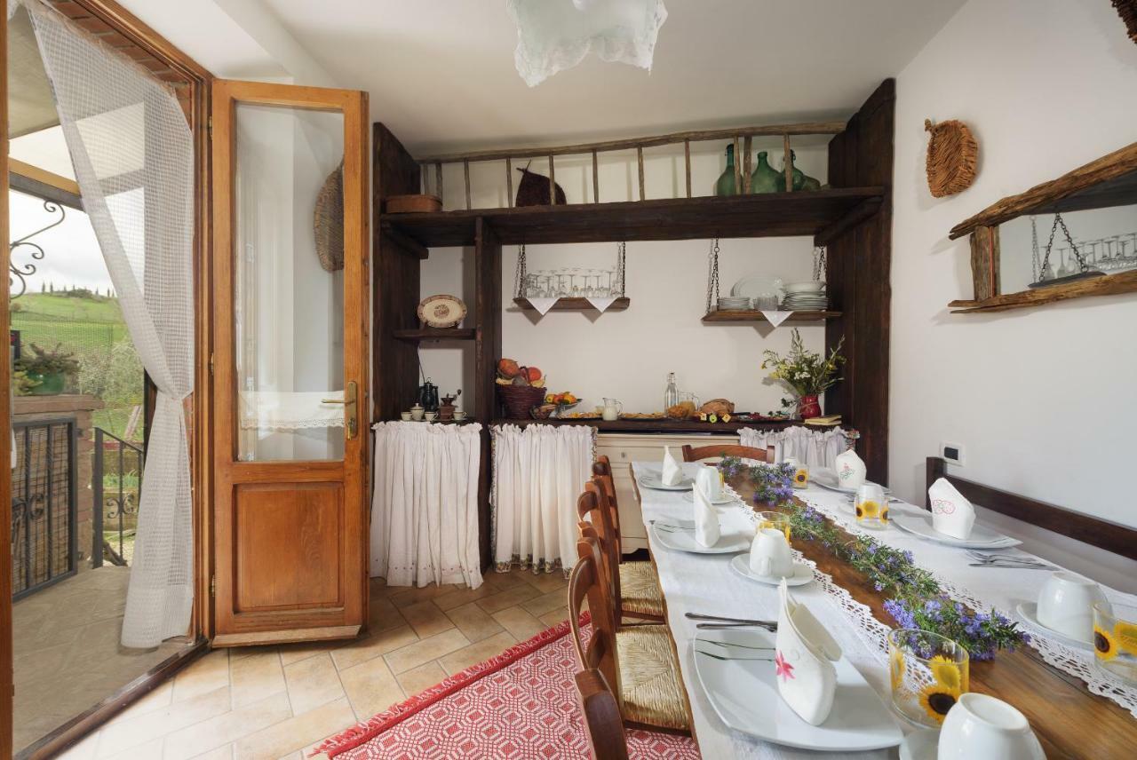Agriturismo Campo Alla Piana Villa Monticchiello Exteriör bild